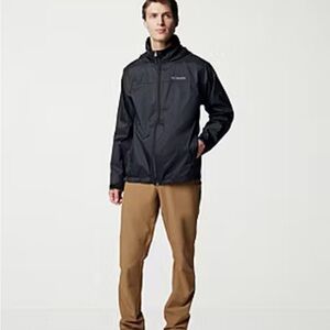 Columbia Waterproof Weightless Omni-Shield Hooded Full Zip Rain Shell/Parka